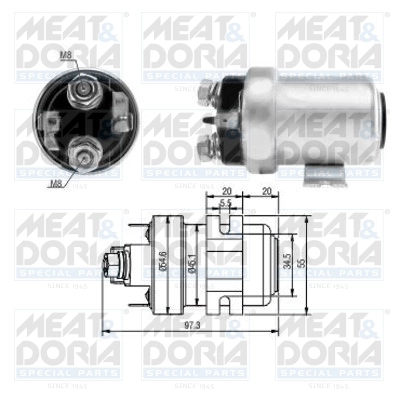 Solenoid Switch, starter